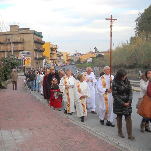 2014.01.12 processione Epifania foto di Stefano La Malfa