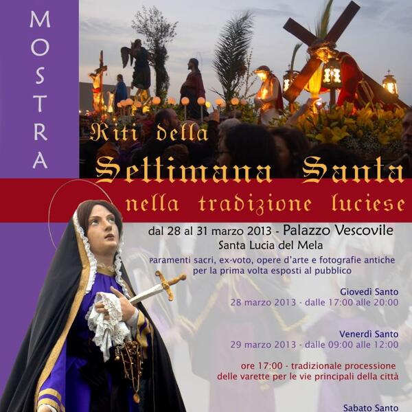 2013.04.28 I riti della Settimana Santa nella tradizione Luciese